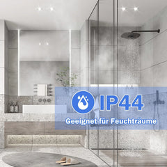4x HEROMIND 92 mm ultra ploski LED vgradni reflektor 5 W IP44