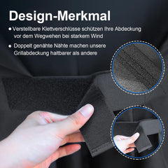 VNIERXFUL vodoodporna zaščitna prevleka za žar - 60 × 30 × 40 cm