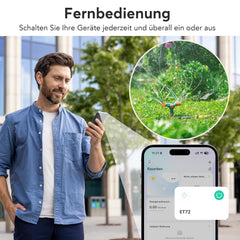 EIGHTREE pametna zunanja Wi-Fi vtičnica z merjenjem porabe IP44
