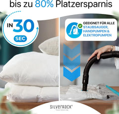 7x SILVERRACK vakumske vreče za oblačila v 4 velikostih