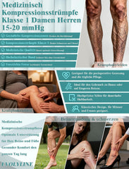 XL EVOLYLINE medicinske kompresijske nogavice