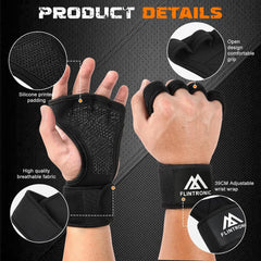 FLINTRONIC XL odprte fitnes rokavice