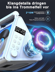 GREADIO prenosni CD predvajalnik z FM radiem in Bluetooth 5.3