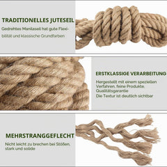 TINMAGI naravna vrv iz jute 15m×30mm