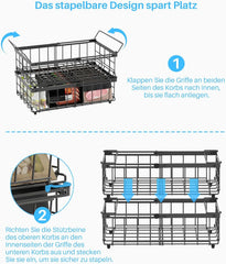2x UMDONX raztegljiva košara za zamrzovalnik