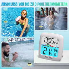 Raddy PT-5 brezžični plavajoči termometer za bazen