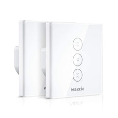 MAXCIO pametno WiFi stikalo za rolete združljivo z Alexa in Google Home - 2 kosa