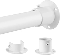 VIOREMOS teleskopska garderobna palica 74–100 cm, bela