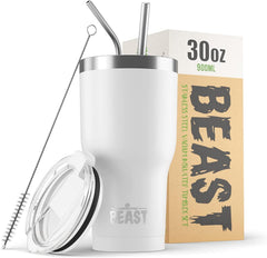 GREENS STEEL Beast termo lonček z 2 slamicama 900ml