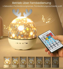 ROYSMART LED projektor zvezdnega neba s 6 motivi, glasbo in daljincem