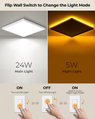 BLNAN LED stropna svetilka 24W 2400lm