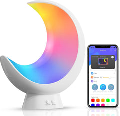 ECOLOR pametna RGB LED namizna svetilka z aplikacijo in dotikom