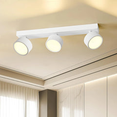 Doughelec LED stropna svetilka s 3 reflektorji 18 W, 3000 K, bela