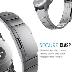 SYNSING titanov pašček 22/26 mm za Garmin Fenix