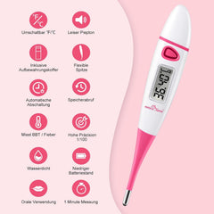 EASY@HOME azalni termometer za nadzor cikla z aplikacijo Premom
