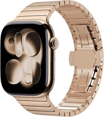NEWWAYS kovinski pašček za Apple Watch iz nerjavečega jekla