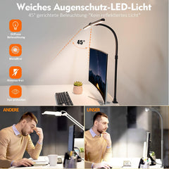 EDISHINE Dual Head LED namizna svetilka 24W