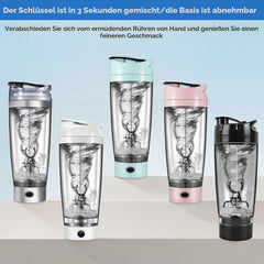 HNCY električni proteinski shaker z USB-polnjenjem 600ml