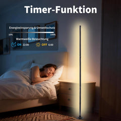 AOUROW 120 cm RGB LED talna svetilka z daljincem in aplikacijo