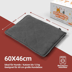 MORA PETS samogrelna podloga za mačke in pse - 60×46cm