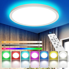 YILAIE LED stropna svetilka RGB 24W 30cm z daljincem