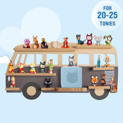 TODECO Tonie stenska polica  v obliki avtobusa za Toniebox figure