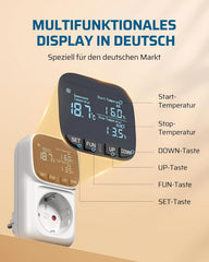 DEWENWILS 230 V digitalni termostat za gretje in hlajenje