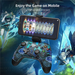 EasySMX brezžični Switch Pro krmilnik za Nintendo Switch/Lite/OLED z 4 programabilnimi gumbi - modra
