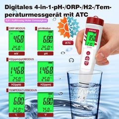 GIDIGI digitalni tester vode H2/pH/ORP/ temperatura z ATC