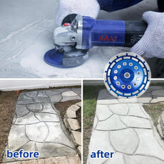 SALI diamantna brusna plošča za beton 180 mm z dvojno vrsto segmentov