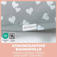 FLOWEN XXL nosečniška in blazina za dojenje 200×70 cm